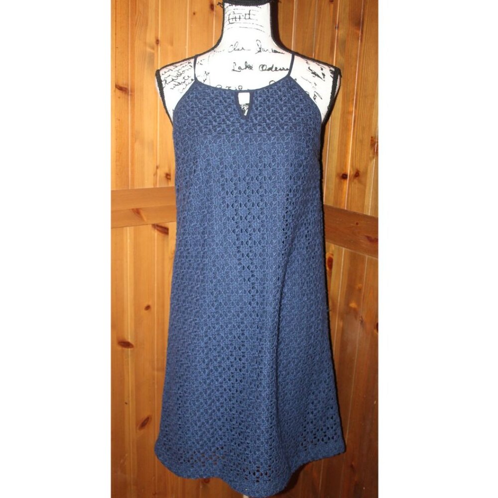 Lucky Brand Blue Midi Dress